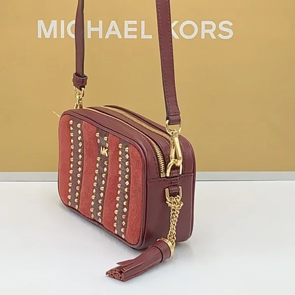 MICHAEL KORS SMALL MIXED - MEDIA CAMERA BAG - Picture 3 of 16